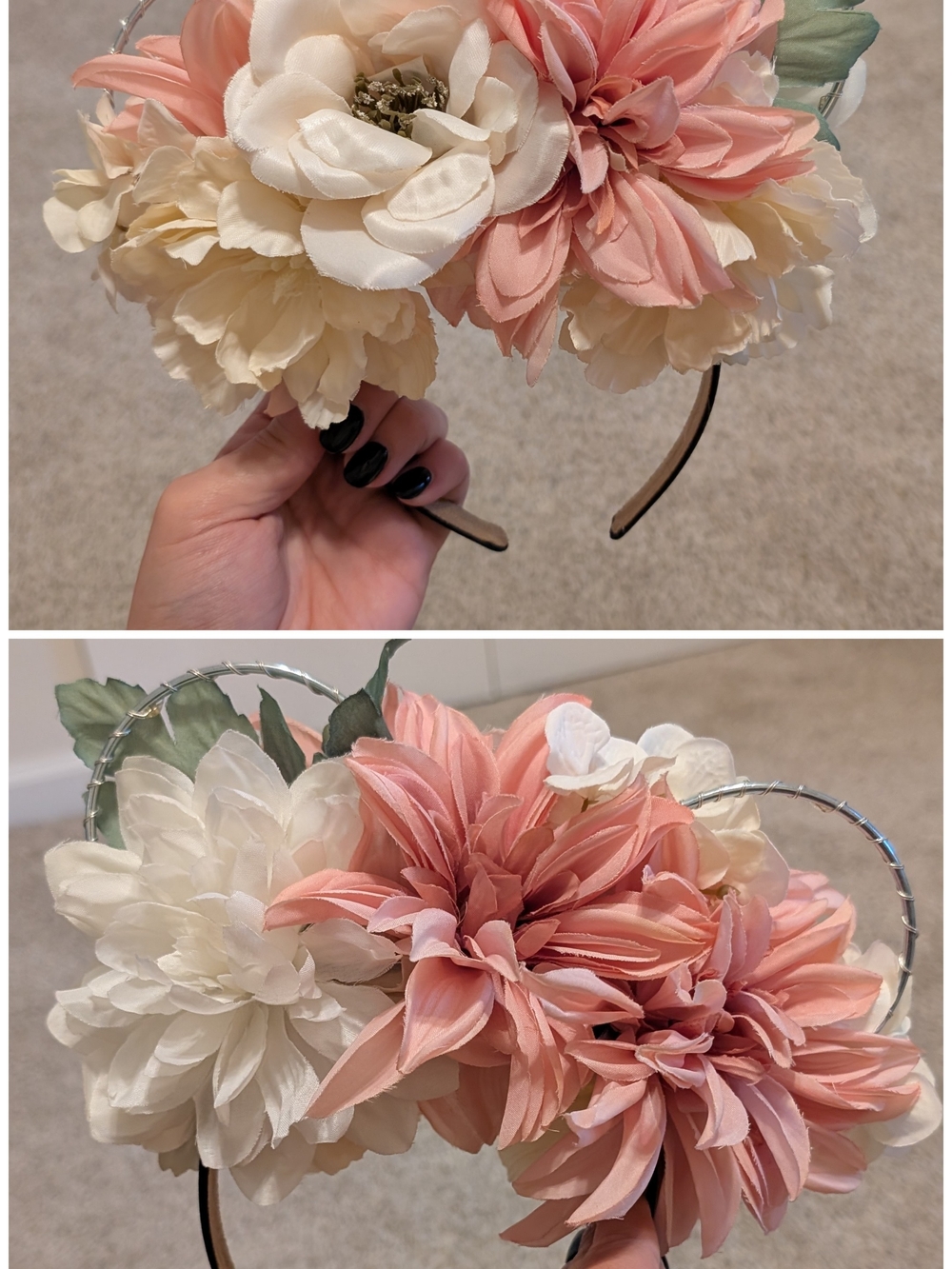 Floral Light Up Minnie Ears
